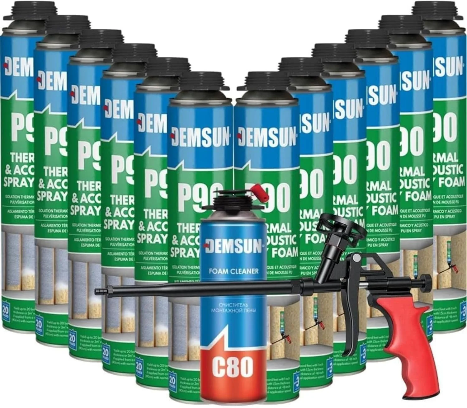 Thermal & Acoustic Spray Insulation Bundle