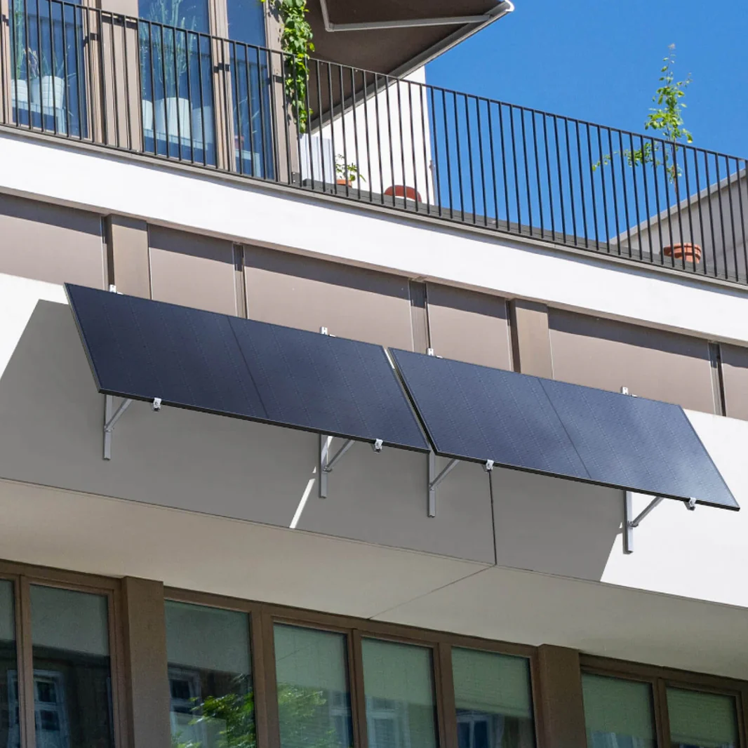 EcoFlow STREAM Balcony Kit - 2×400W solar panels