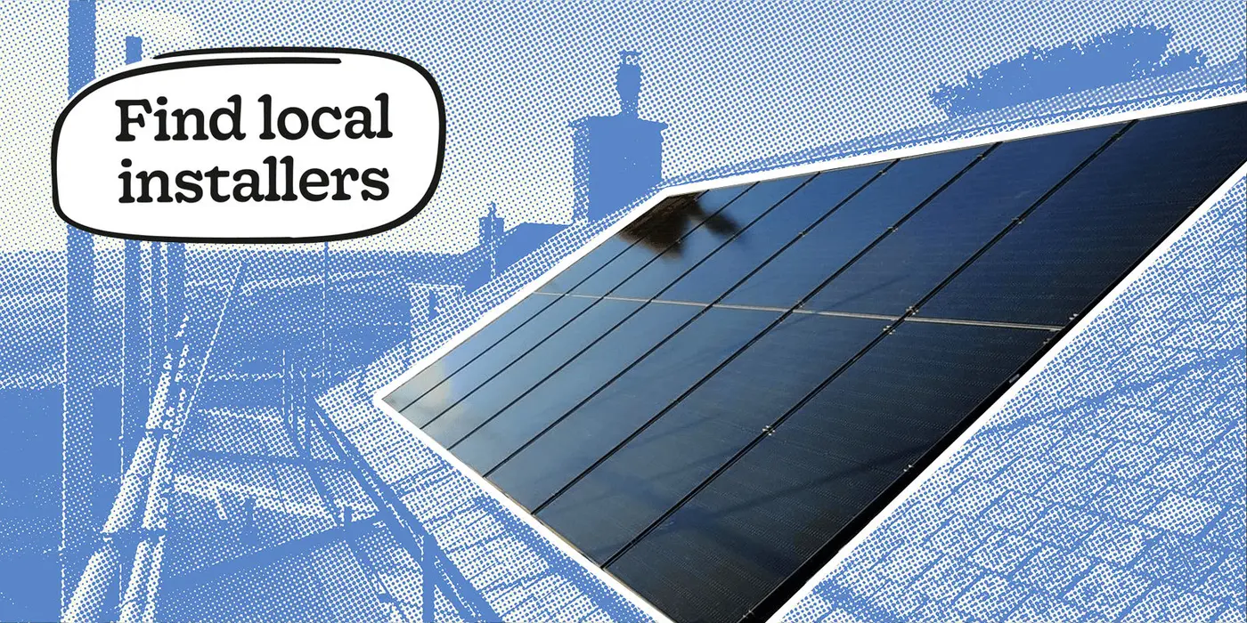 Heatable Solar Panel Installation