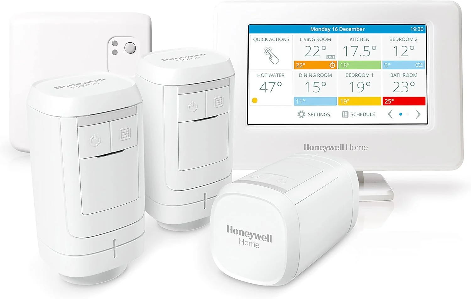 Smart Thermostat and 3 Wireless Control Radiator Heads