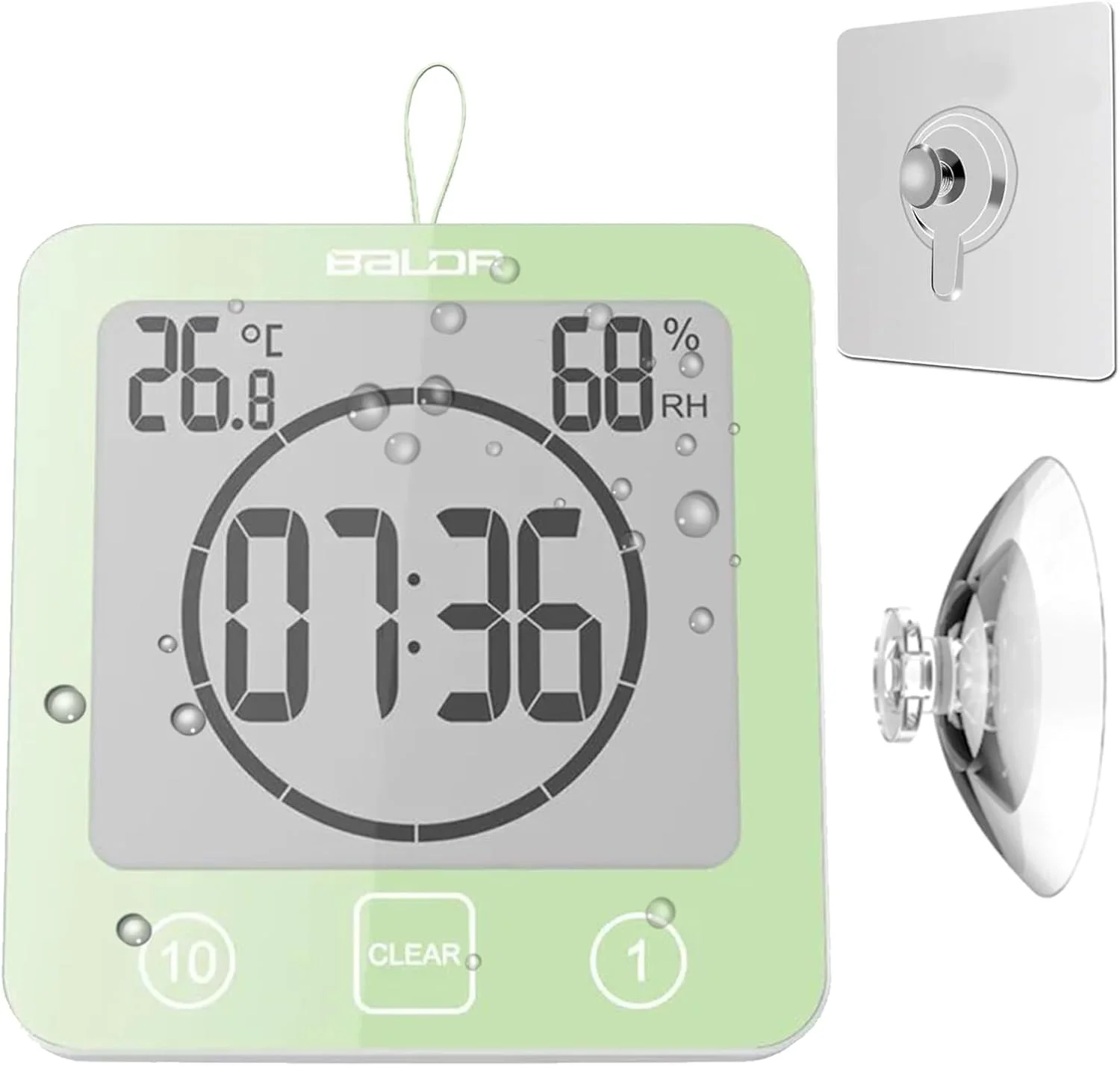 Waterproof Shower Timer